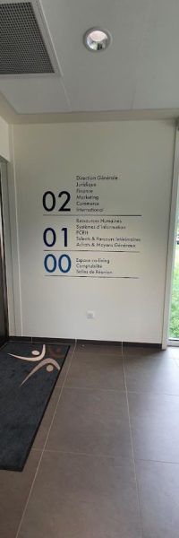 Signalétique informer