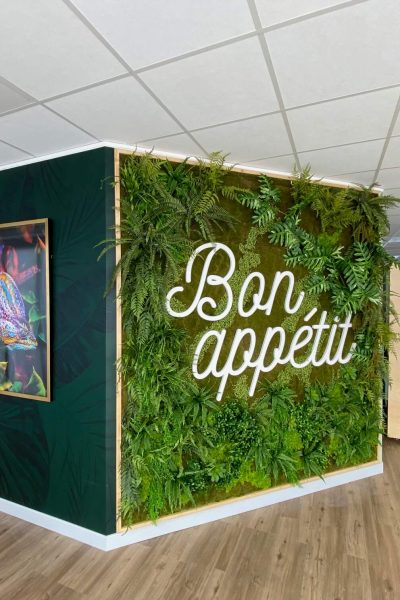 Signalétique intérieure cantine